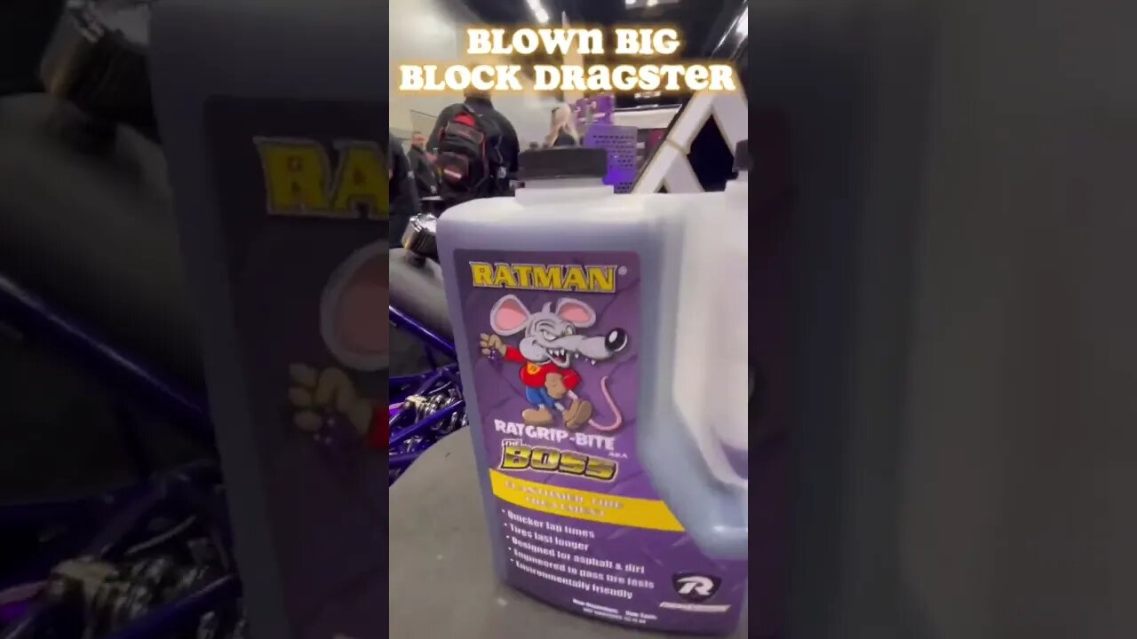 Blown Big Block Dragster at PRI! #shorts