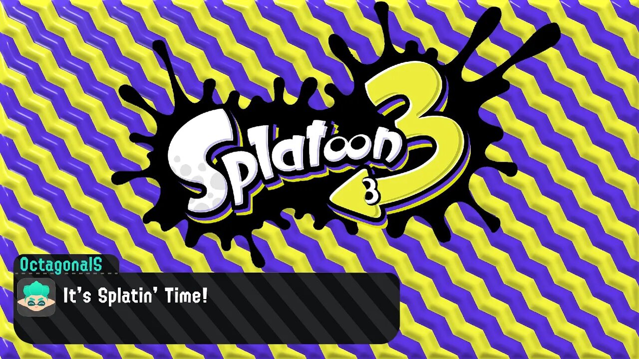 Splatoon 3: It's Splattin' Time