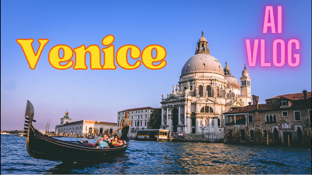 Venice Unveiled: Secrets of the Floating City | Artificial Intelligence Travel Vlog # 8