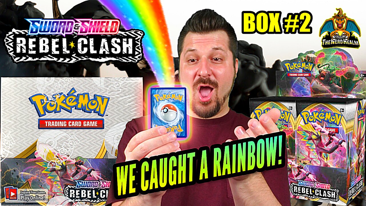 Rebel Clash Booster Case (Box 2) | Pokemon Cards Opening