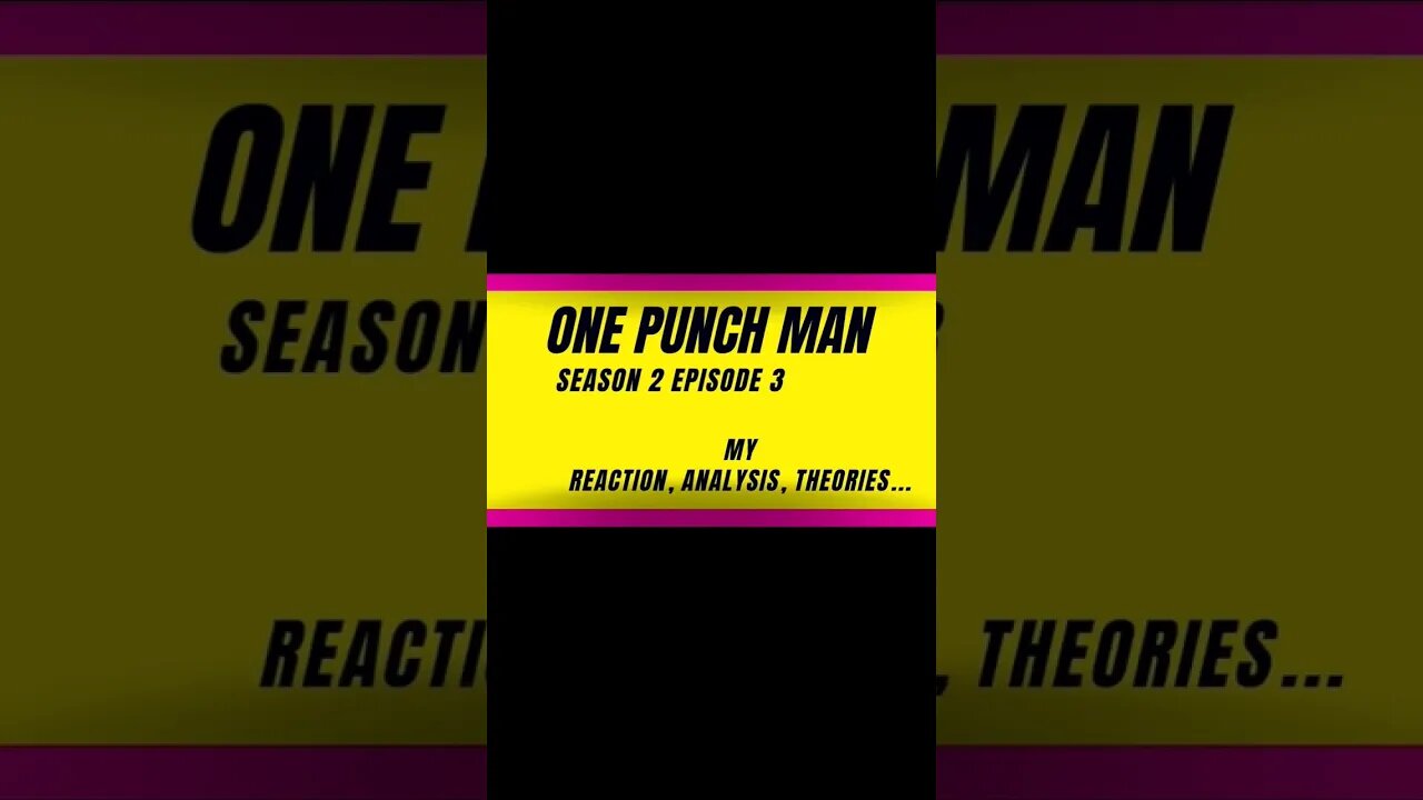 one punch man reaction harsh&blunt s2 episode 3 voice short