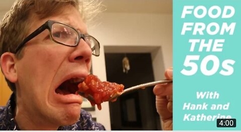 Eating Weird food from 50s 😱