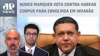 Schelp e Kobayashi analisam fala de Nunes Marques sobre invasão ao prédio dos Três Poderes