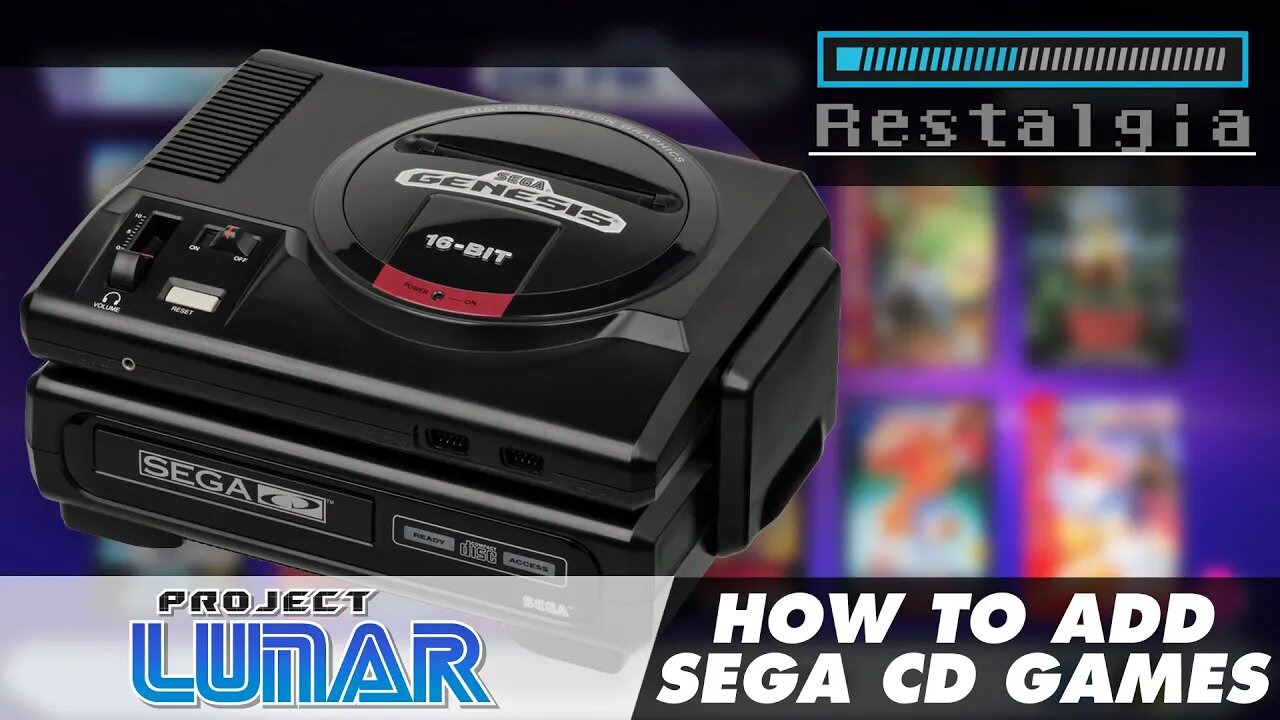 Adding SEGA CD to Your Genesis / Megadrive Mini Through Project Lunar