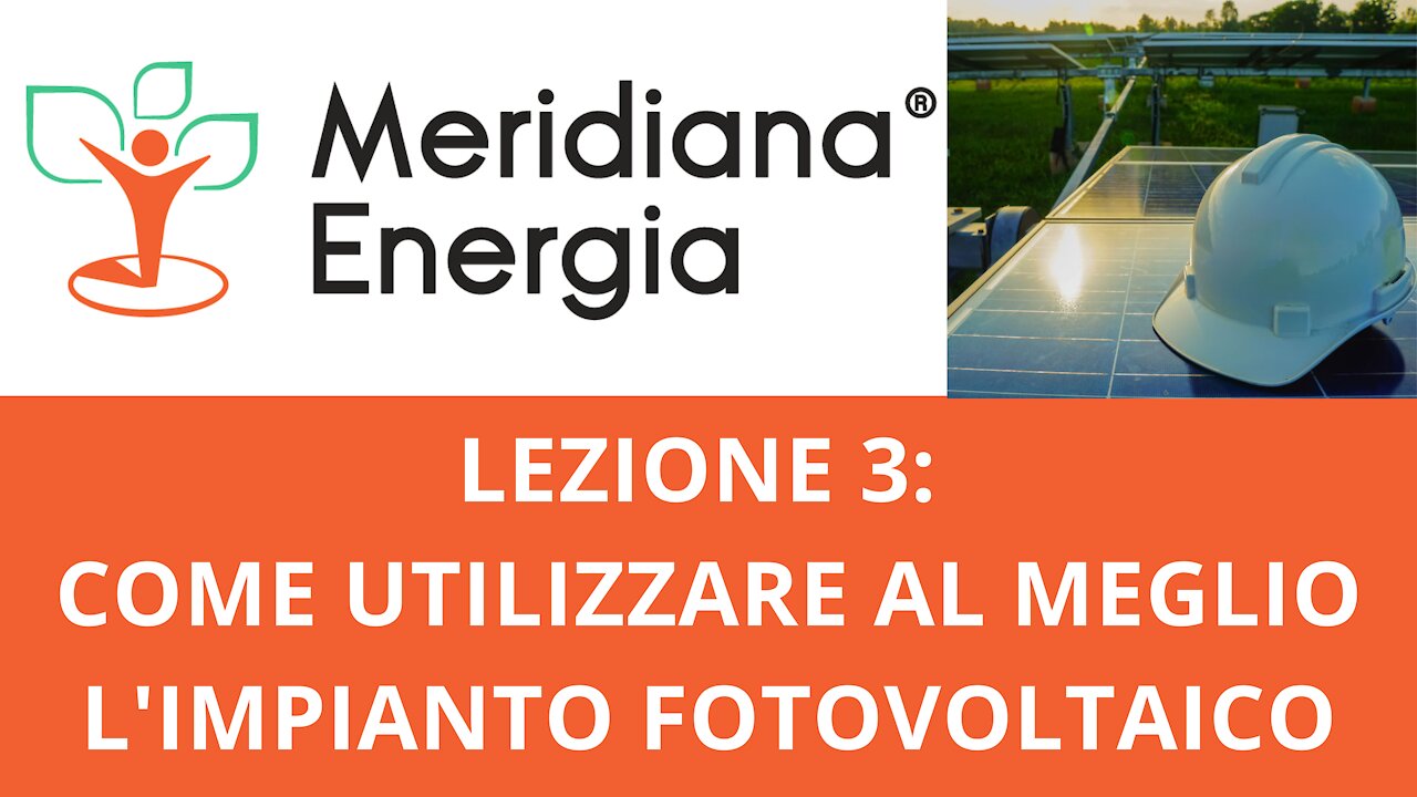 Sfrutta in modo efficace l'energia prodotta dal tuo impianto fotovoltaico