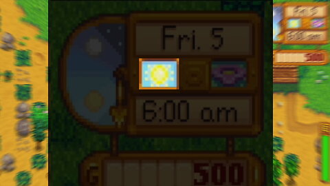 Weather - Stardew Valley HUD #3