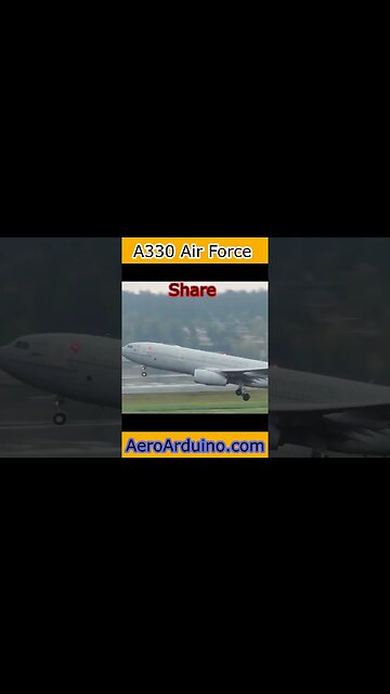 Strange Airbus A330 Cool With Military Colors #Aviation #Flying #AeroArduino
