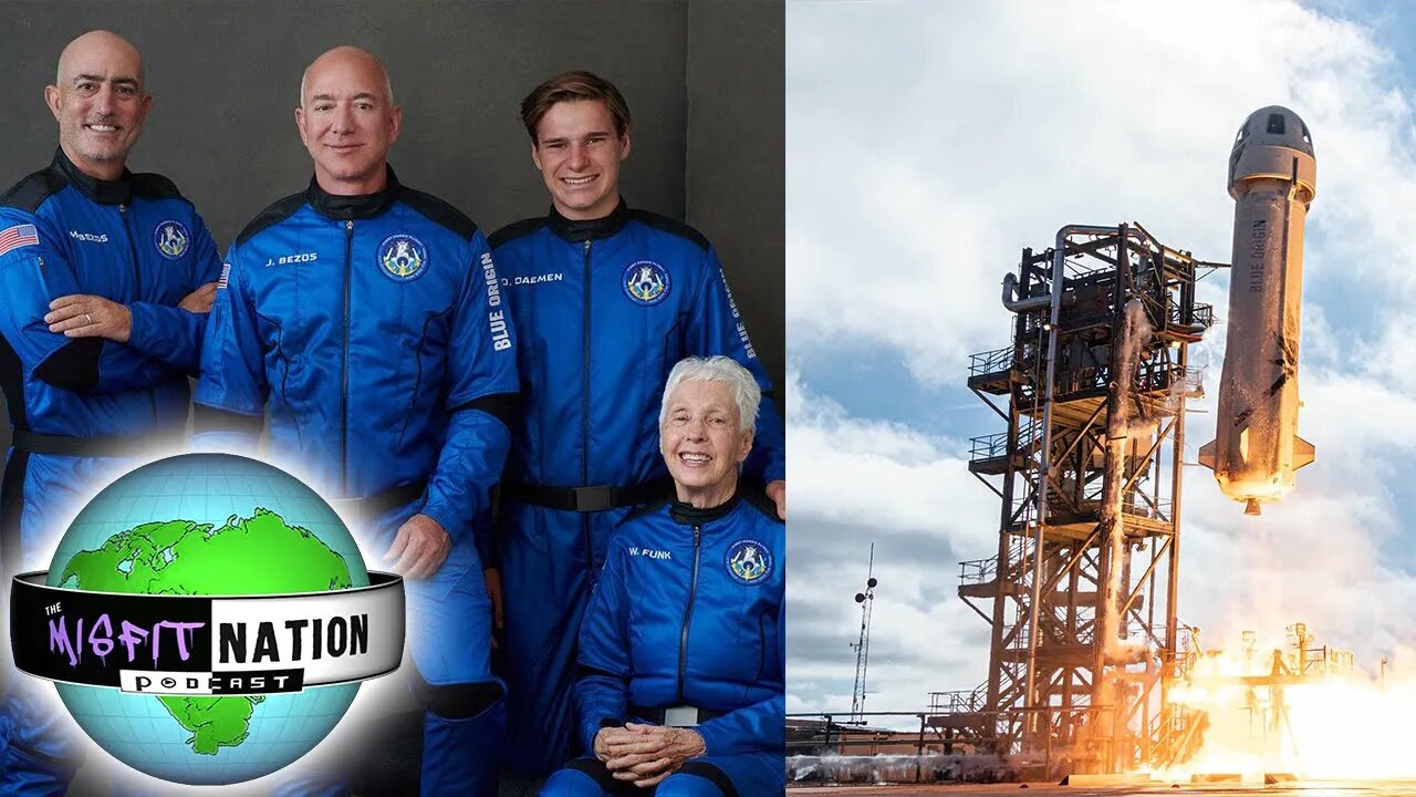 Jeff Bazos Goes to Space | Private Space Race