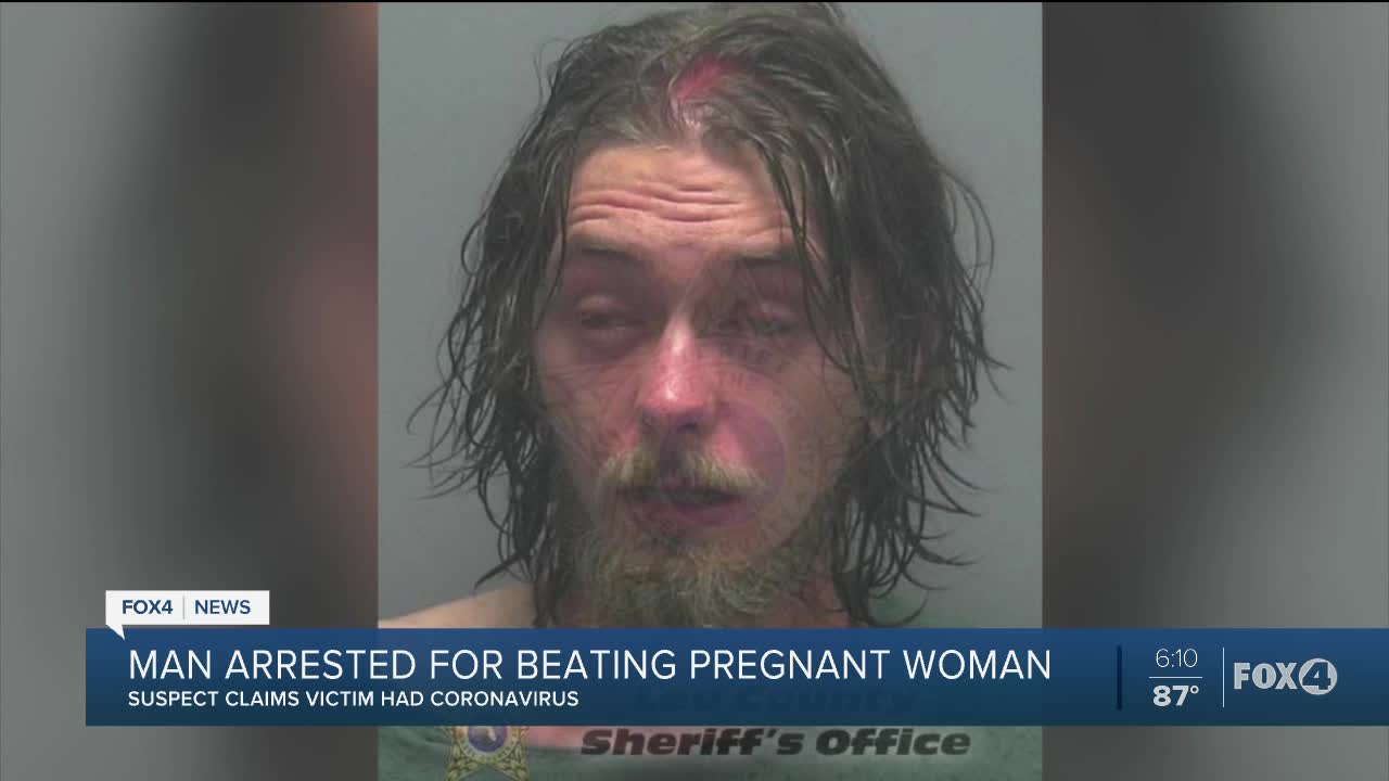 Man arrested for beating pregnant woman