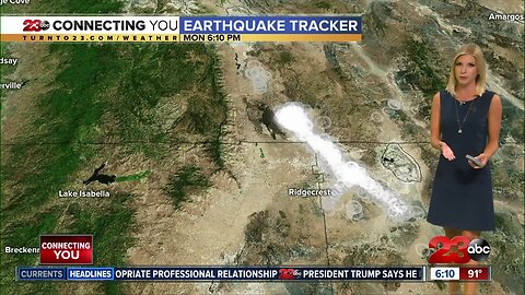 Aftershocks from major earthquake continue on Monday