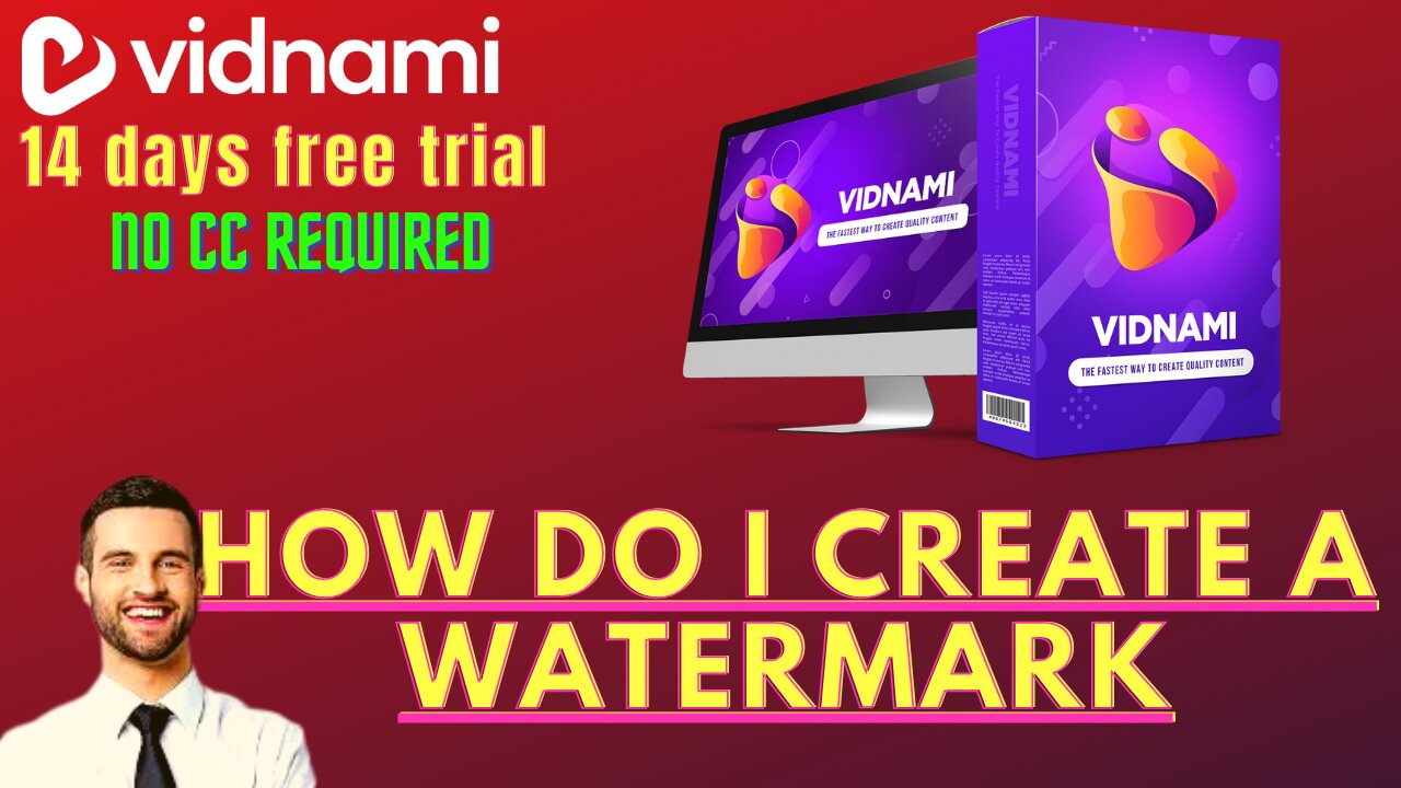 How Do I Create A Watermark| vidnami tutorial