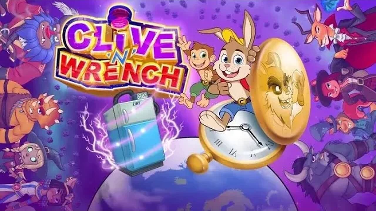 Uma Homenagem a Banjoo & Kazooie e outros clássicos de plataforma 3D CLIVE N WRENCH Nintendo Switch