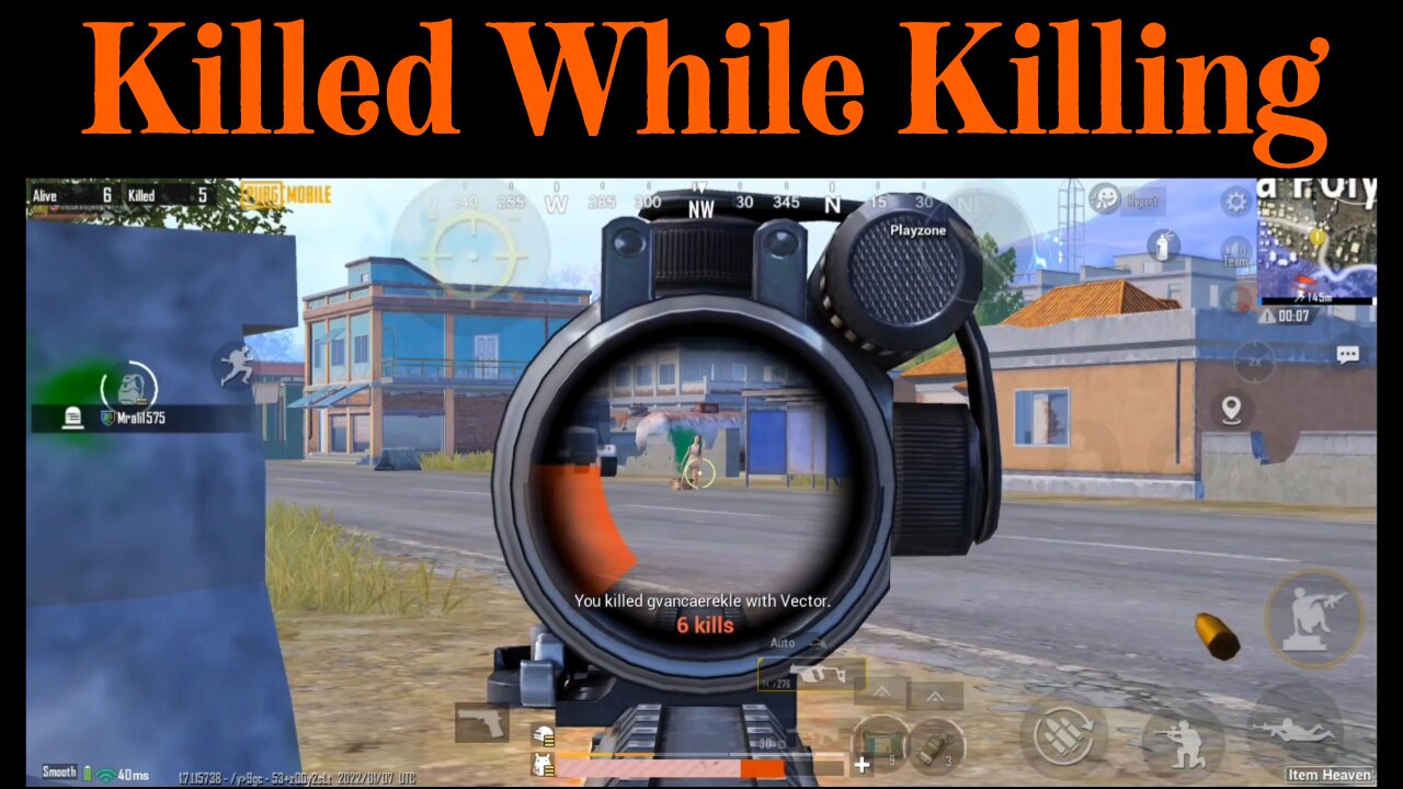 Killed While Killing - PubG Mobile