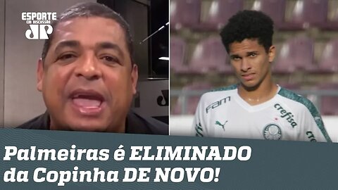 OLHA o que Vampeta falou após MAIS UMA eliminação do Palmeiras na Copinha!