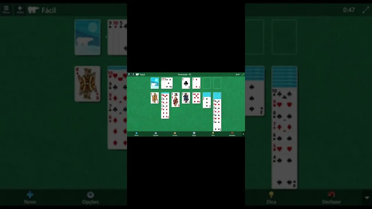 Microsoft Solitaire Collection Klondike EASY Level # 53 #shorts