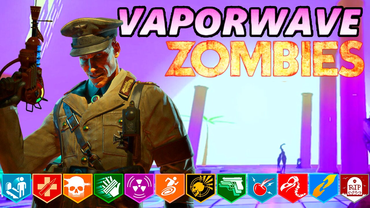 UNEATABLE ZOMBIES MAP - VAPORWAVE - Black Ops 3 Zombies