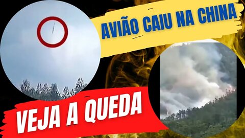 AVIÃO CAI NA CHINA 132 PESSOAS A BORDO