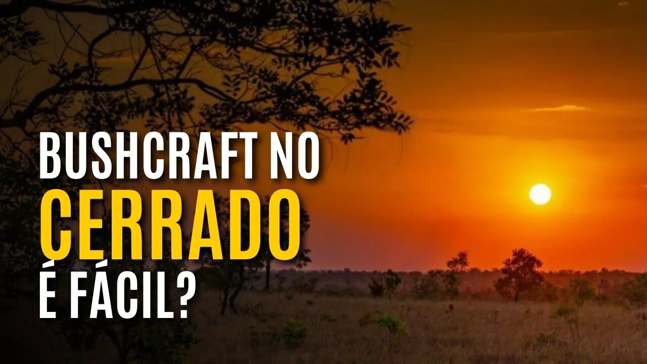 OS DESAFIOS DE PRAICAR O BUSHCRAFT NO CERRADO