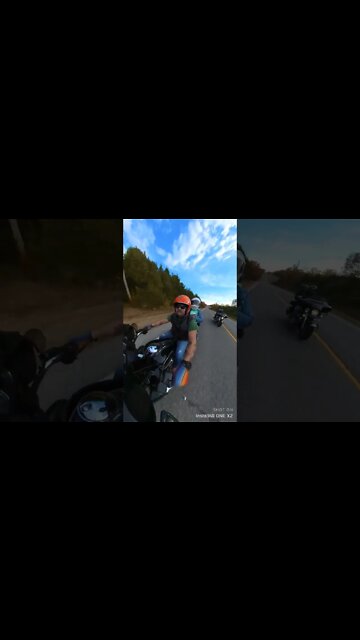 Morning ride October in Missouri. @rusty7two #harleydavidson #family #motorcycle