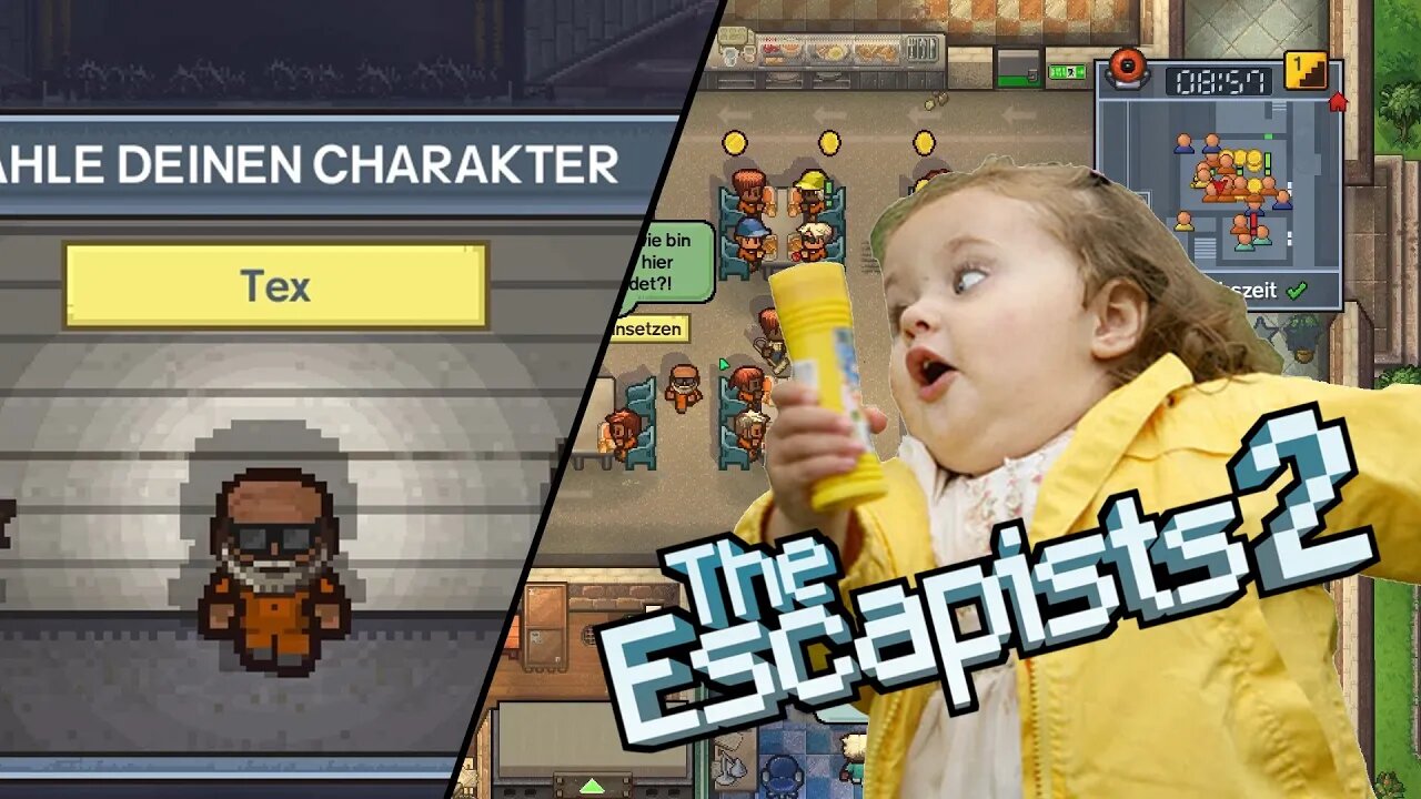 The Escapists 2 | Tex ist im Knast! wird er es schaffen zu flüchten? | Tex' Spielekiste [02]