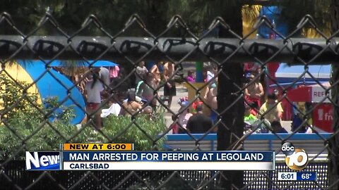 Man arrested for peeping incident at Legoland, police say