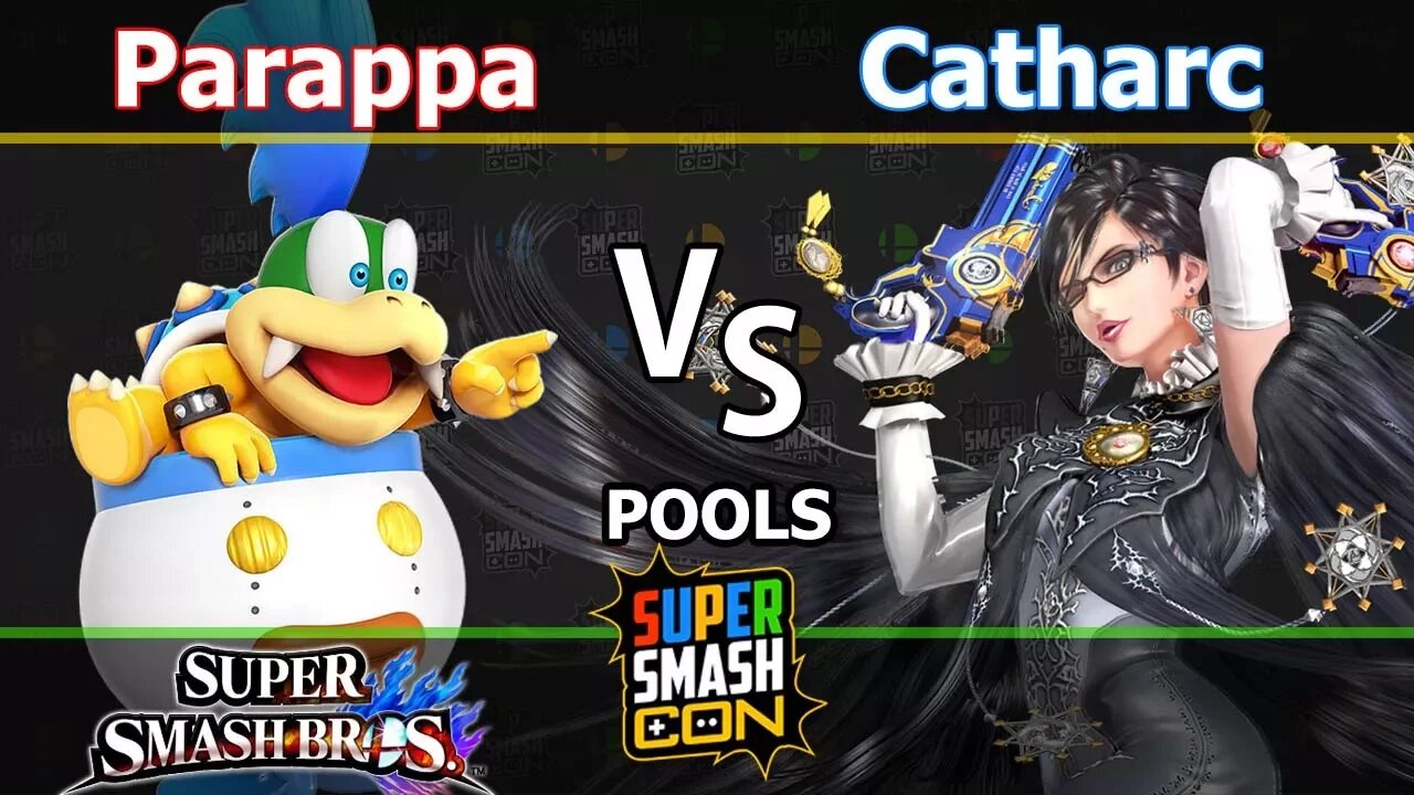 HP|Parappa (Bowser Jr.) vs. Catharc (Bayonetta) - Wii U Singles Pools - SSC2017