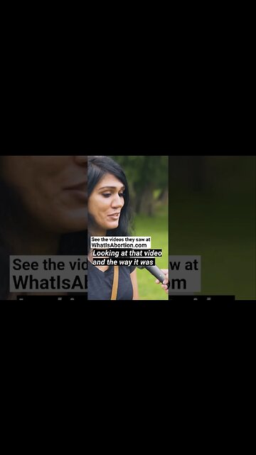 Watch Their Minds Change On Abortion.