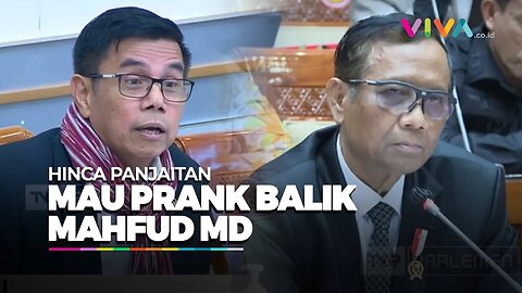 DPR Ogah Jadi Kambing Hitam, Hinca Panjaitan ke Mahfud MD: Agak Serius Pranknya