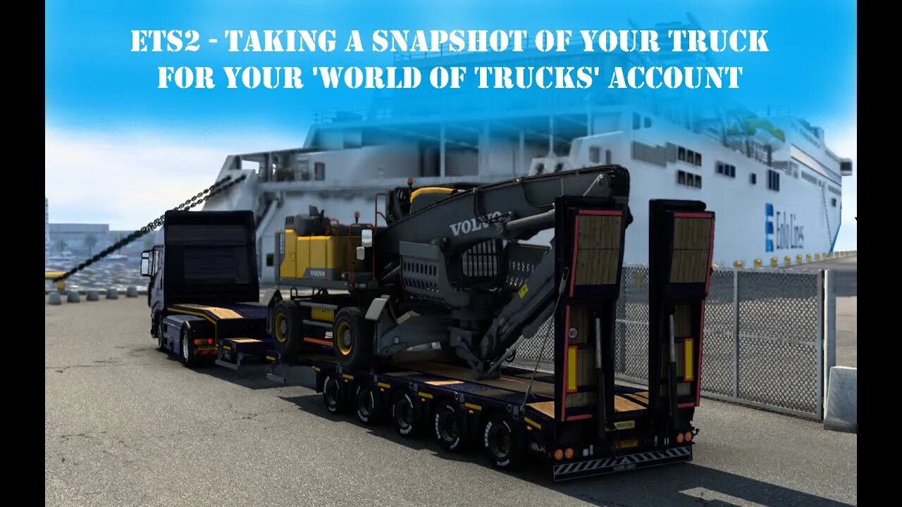 ETS2 - Taking a snapshot of your truck