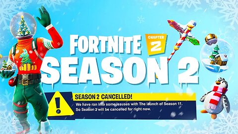 WHY Fortnite Season 2 has been CANCELLED! (Chapter 2)