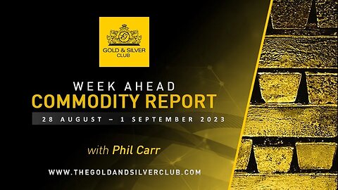 WEEK AHEAD COMMODITY REPORT: Gold, Silver & Crude Oil Price Forecast: 28 August - 1 September 2023