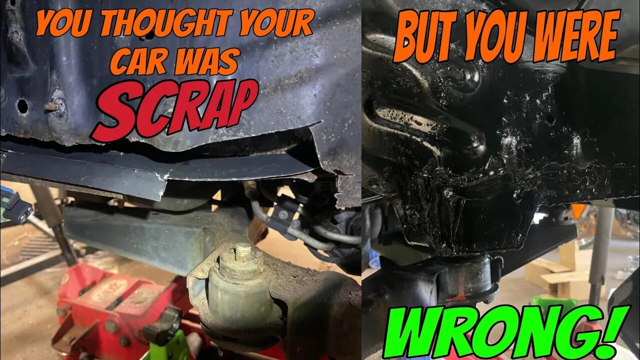 Rusted, Engine, Cradle Fixing the unfixable !! 2002 to 2018 GM Theta Vue, Equinox, terrain Captiva