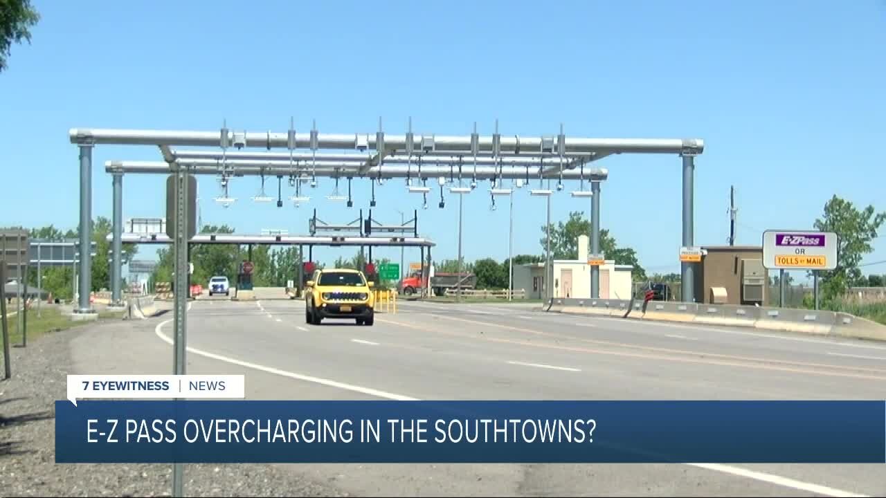 Southtowns drivers say they've been overcharged by E-Z Pass at New York State thruway tolls