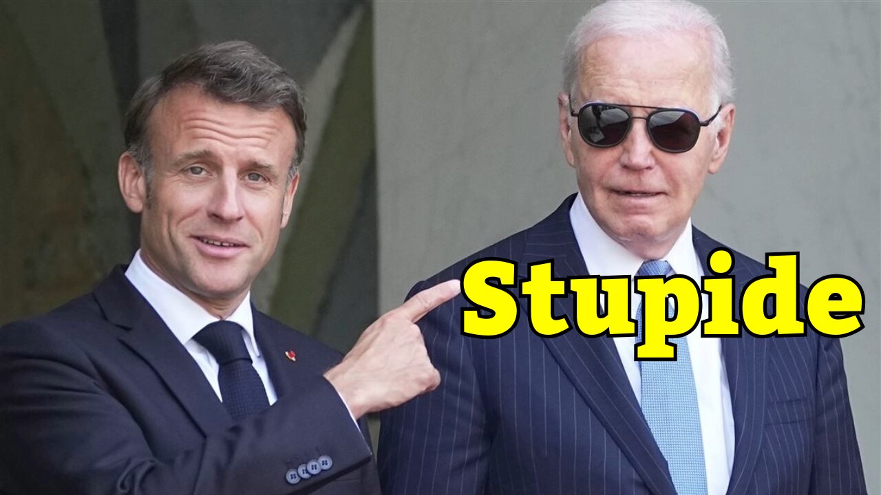 Joe Biden Speaks in France