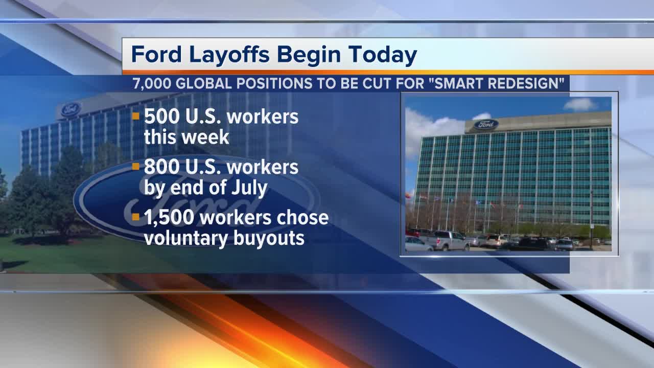 Hundreds of Ford workers to be laid off this week