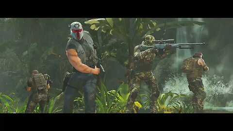 Dutch fights the Predator Axe