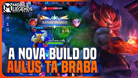 FIZ UMA NOVA BUILD PRO AULUS E ELE TA ABSURDO | MLBB