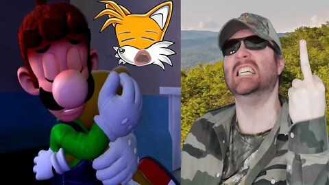 SFM Luigi & Tails A Nightmare (Hazah Gaming) REACTION!!! (BBT)