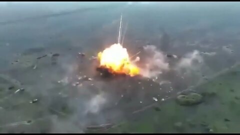 UR-77 mine clearing vehicle catastrophic explosion