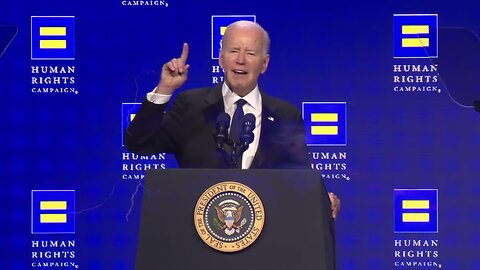 Pandering President Joe Biden says "LGBT Community" is giving people HOPE all around the world