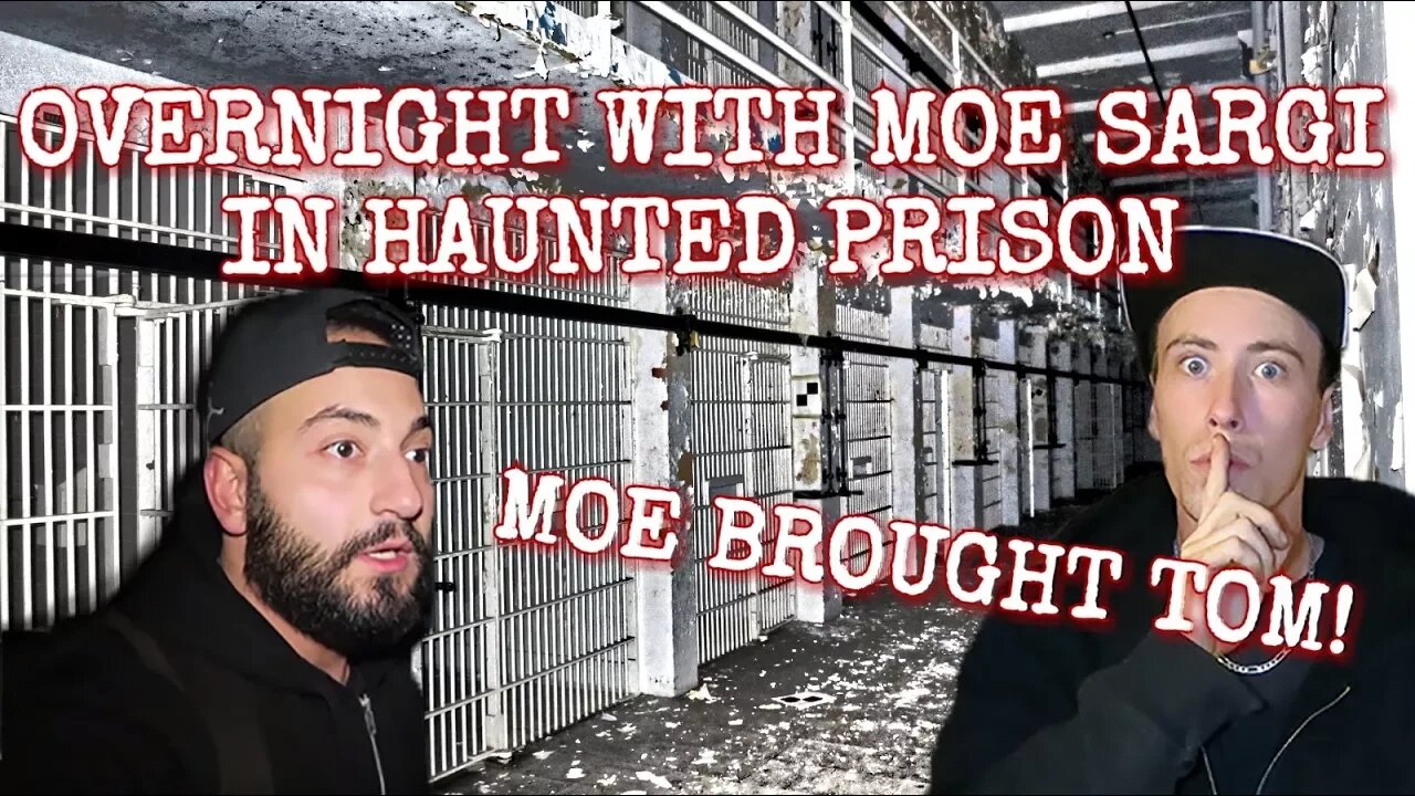 (TOM WAS HERE!) OVERNIGHT CHALLENGE WITH MOE SARGI IN A HAUNTED ABANDONED PRISON!!! TEASER TRAILER!