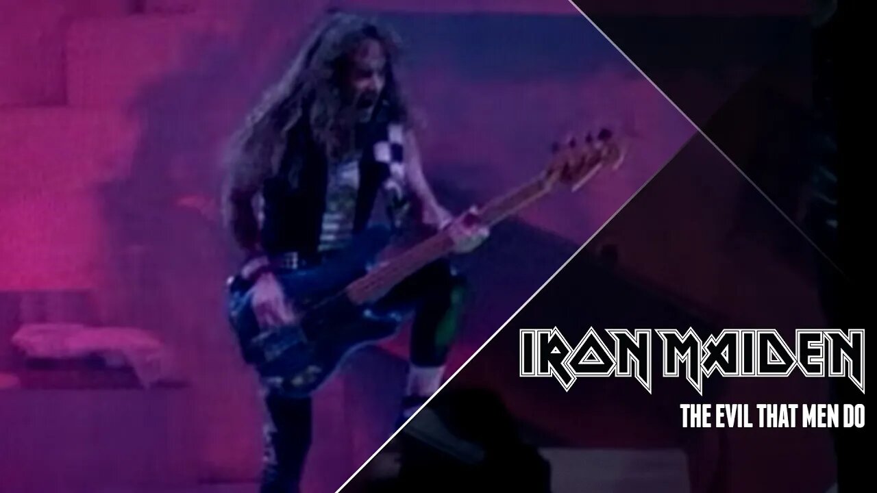 Iron Maiden - The Evil That Men Do (Official Music Video)