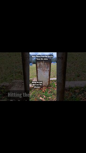 Leaving soon. New location weekly. #rv #rvlife #taphophile #headstone #cemetery #travel