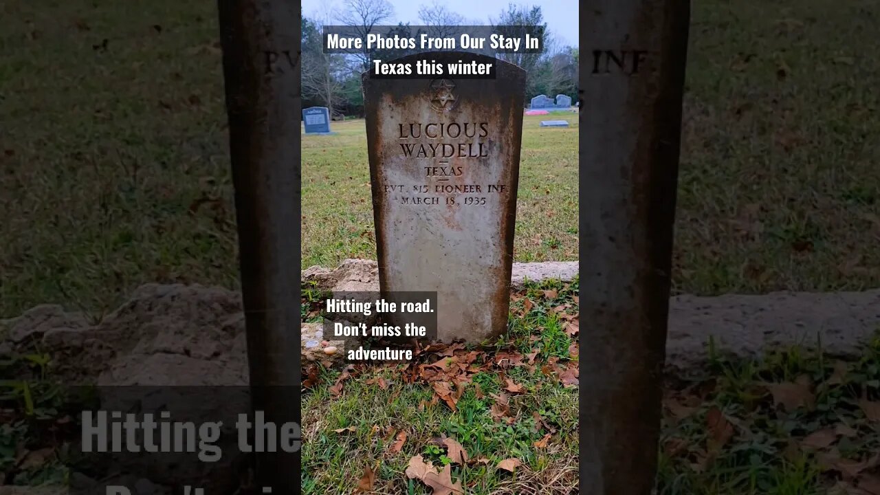 Leaving soon. New location weekly. #rv #rvlife #taphophile #headstone #cemetery #travel