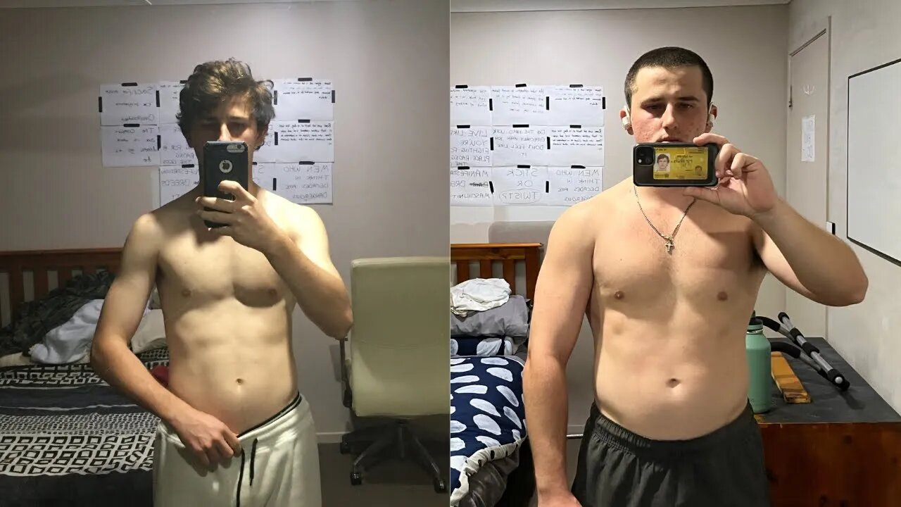My 1 Year Natural Body Transformation