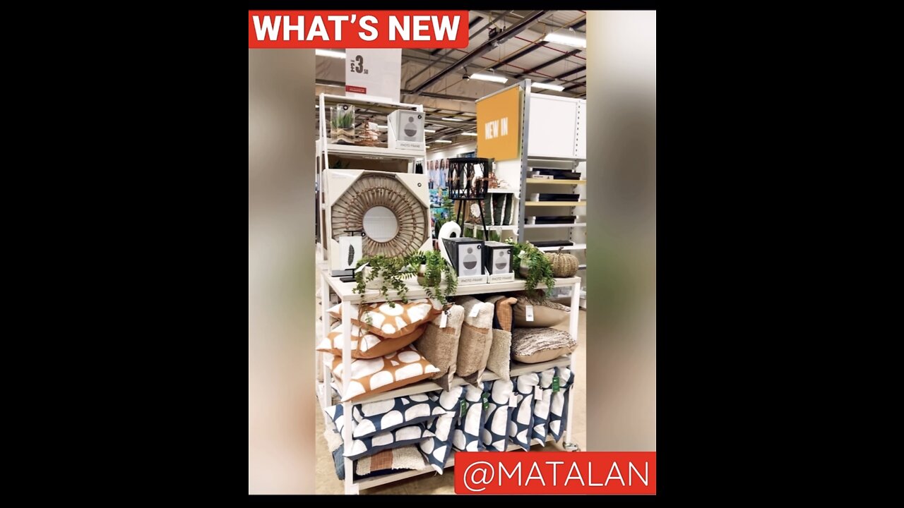 HOMEDECOR AT MATALAN #shoppinghaul #homeinspo #homedecor #trend