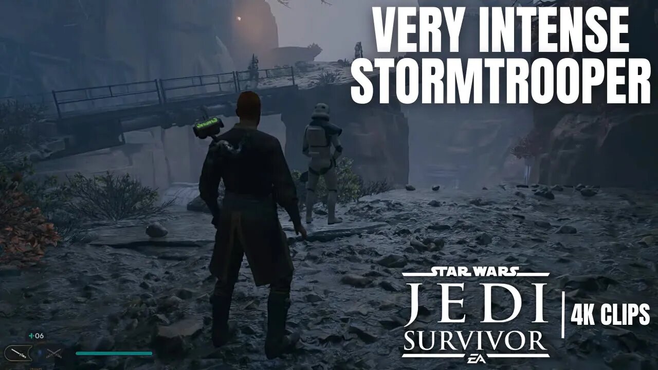 This Stormtrooper Is Very Intense | Star Wars Jedi Survivor 4K Clips