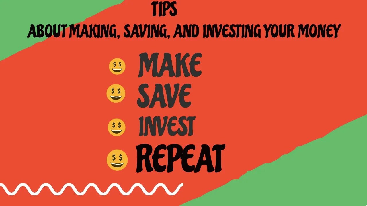 Welcome to 420VGTLIVE: TIPS ON MAKING, SAVING, AND INVESTING YOUR MONEY # 2