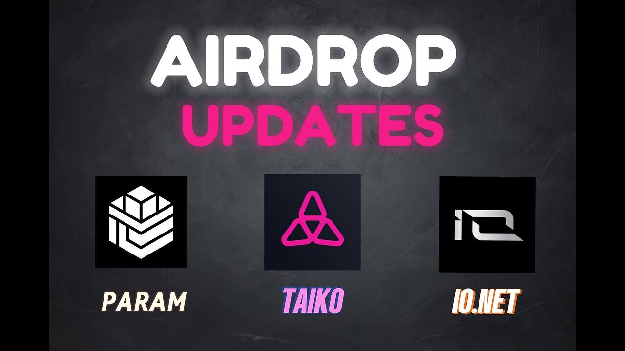 CHECK TAIKO AIRDROP ALLOCATION | IO.NET & PARAM AIRDROP UPDATE