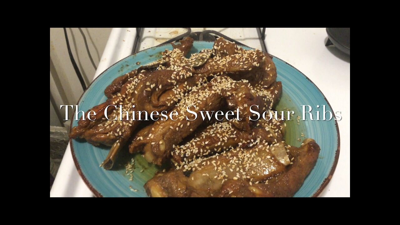 The Chinese Sweet Sour Ribs 糖醋排骨